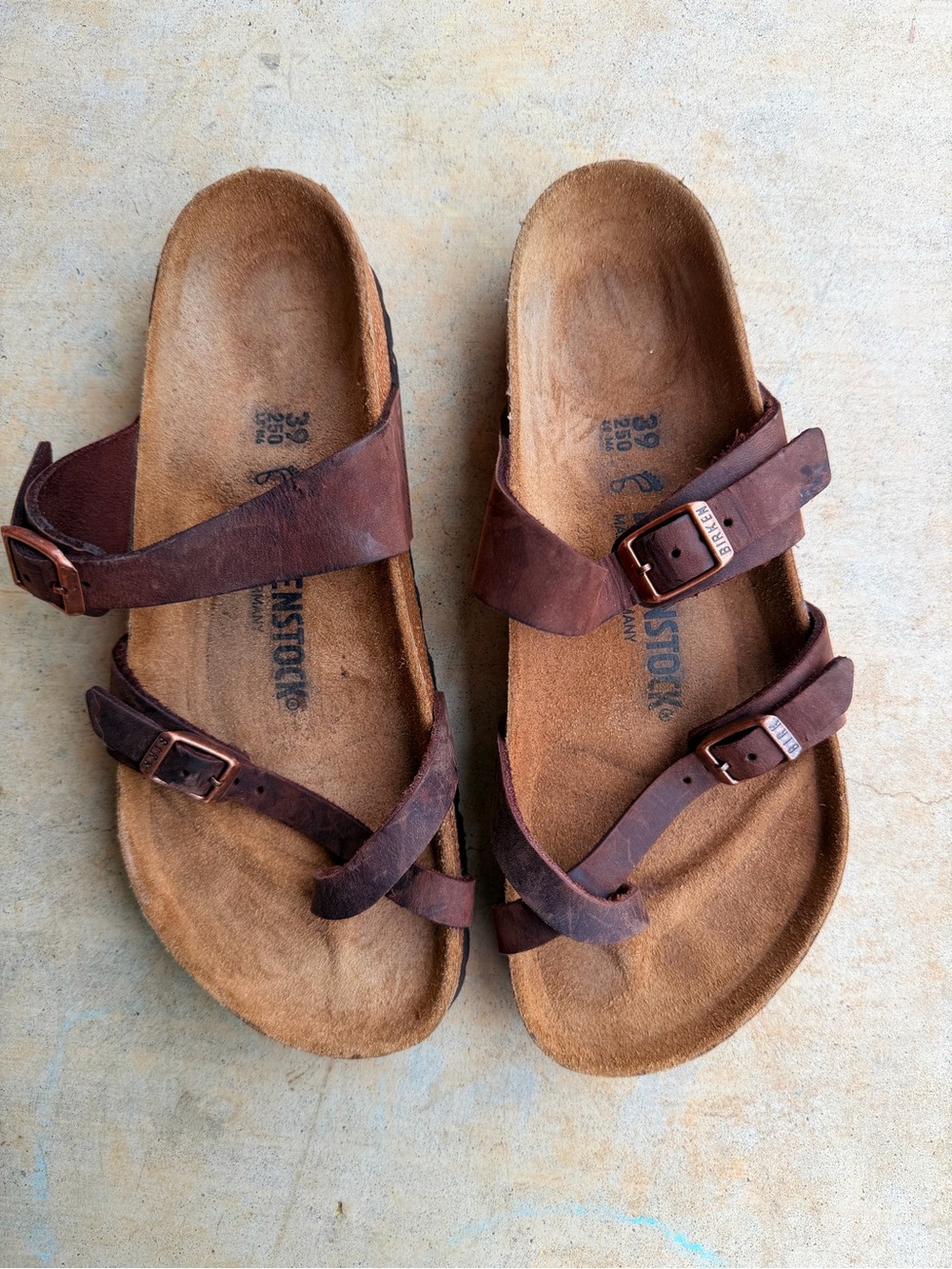 Birkenstock 39 100% Leather